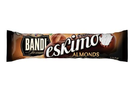 BANDI ESKIMO - Vanilla & Almond on a stick 24ps x 80ml For Discount