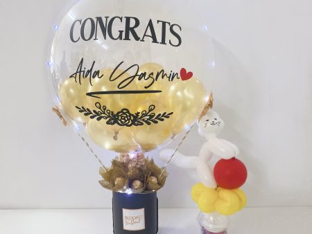 [SMALL] Hot Air Balloon Ferrero Rocher Box - Happy Graduation Cheap