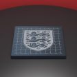 England Football Engraved Pint Glass Hot on Sale