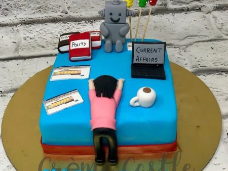 Workaholic Techie Design Cake Sale