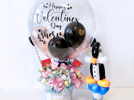 [JUMBO] Hot Air Balloon Snack Box - Valentine s Day Online now