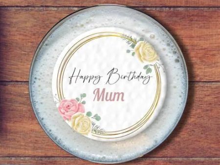 Personalised Birthday Topper | Gold Flower Ring For Discount