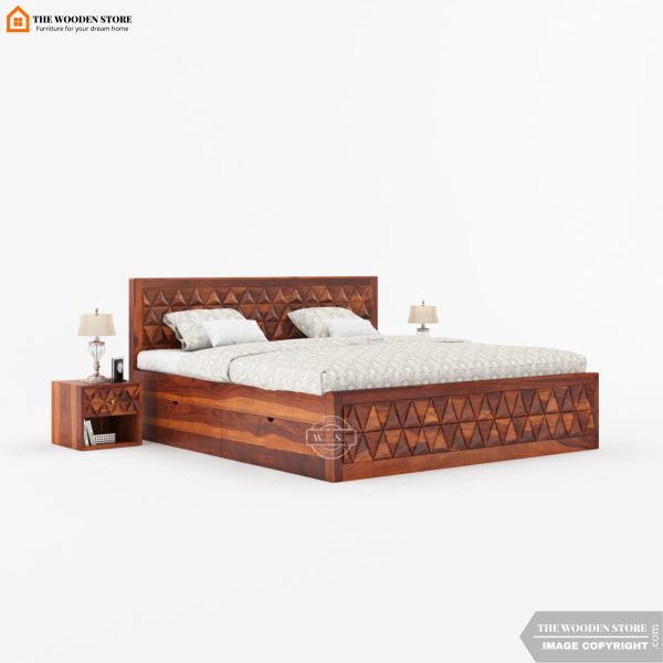 Trihex Double Bed Online Hot Sale