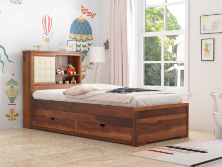 Nano Kids Trundle Bed With Storage Discount