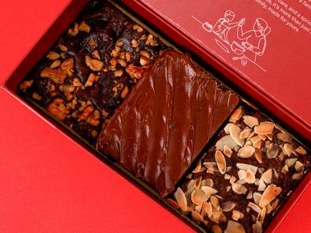 Assorted Brownie Gift Box (3 pcs) Online