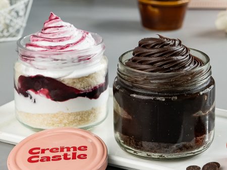 Pack of 2 Dessert Jars on Sale