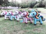 [Pink Rainbow Unicorn] - 3D Unicorn Walker Balloon (Air-Filled Only) Cheap