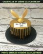 Golden Drip Snitch Design Cake Discount