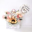 Fortune Cat Envelope Flower Box with 5   Personalised Confetti Balloon Online Sale