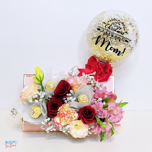 5   Personalised Balloon Flower Bag Online