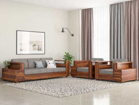 Brian Wooden Sofa For Discount