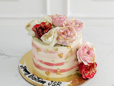 Rosy Bunch Cake For Discount