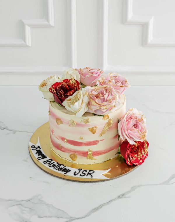 Rosy Bunch Cake For Discount