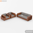 Brian Wooden Sofa For Discount