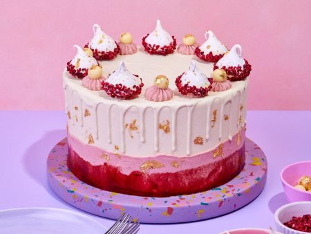 Raspberry & White Chocolate Cake Discount