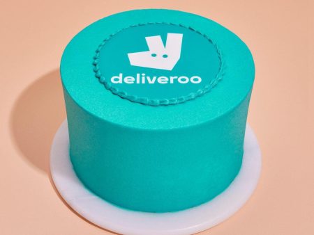 Colour Matched Cake with Logo Fashion