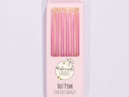 Hot Pink Candles Fashion