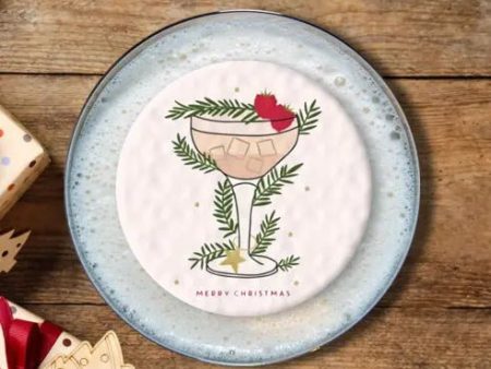 Christmas Topper | Merry Christmas Cocktail Online now