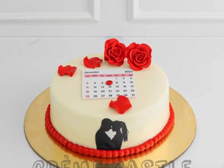 Calendar Couple Love Cake Online now