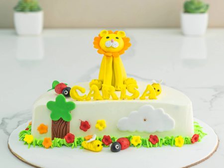 6 Month Lion Cake For Sale