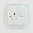 Switch or Socket Surround Plate - Style 006 on Sale