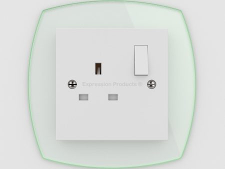 Switch or Socket Surround Plate - Style 006 on Sale