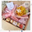 Premium Gift Box - Mini Bouquet with Ferrero Chocolate For Cheap