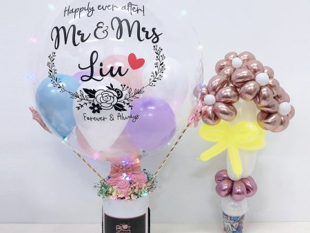 [SMALL] Hot Air Balloon Flower Box - Valentine s Day Collection Cheap