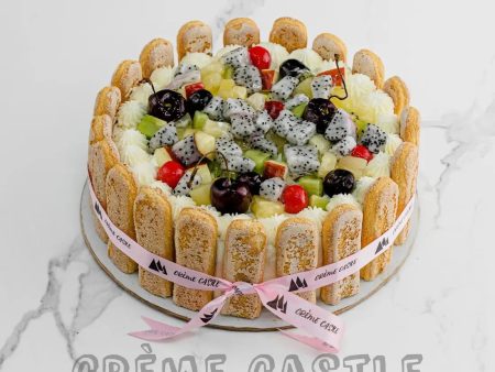 Fruit Charlotte Cake Online now