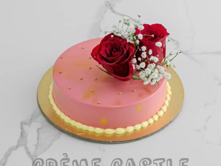 Floral Congrats Chocolate Cake Online Sale