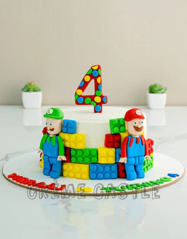 Mario Lego Cake Sale