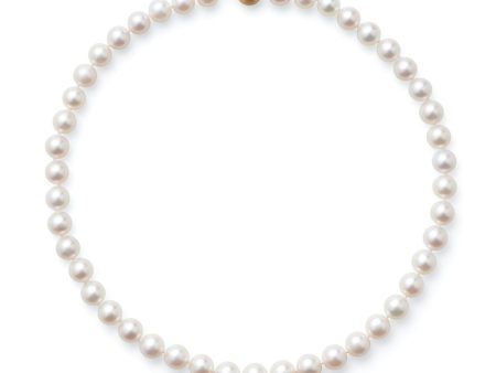 8.5mm White Pearl Necklace Online Sale