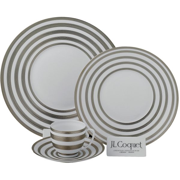 Hemisphere Platinum Stripe Bread & Butter Plate Sale