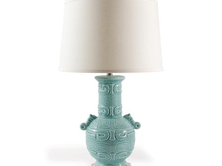 Dynasty Lamp, Celadon For Discount