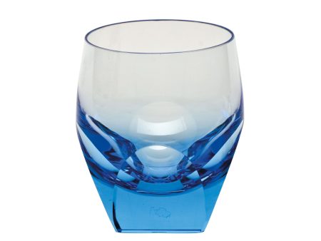 Bar Double Old-Fashioned Glass, Aquamarine Online