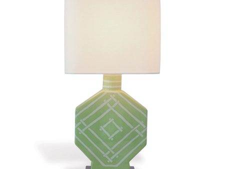 Bamboozled Lamp, Palm Green Online Sale